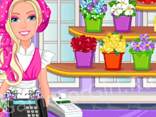 Цветочный магазинчик Барби