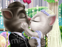 Том и Анжела: Свадебный поцелуй